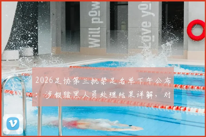2026足协第三批禁足名单下午公布：涉假赌黑人员处理结果详解，对联赛影响几何？